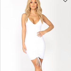 White dress size large